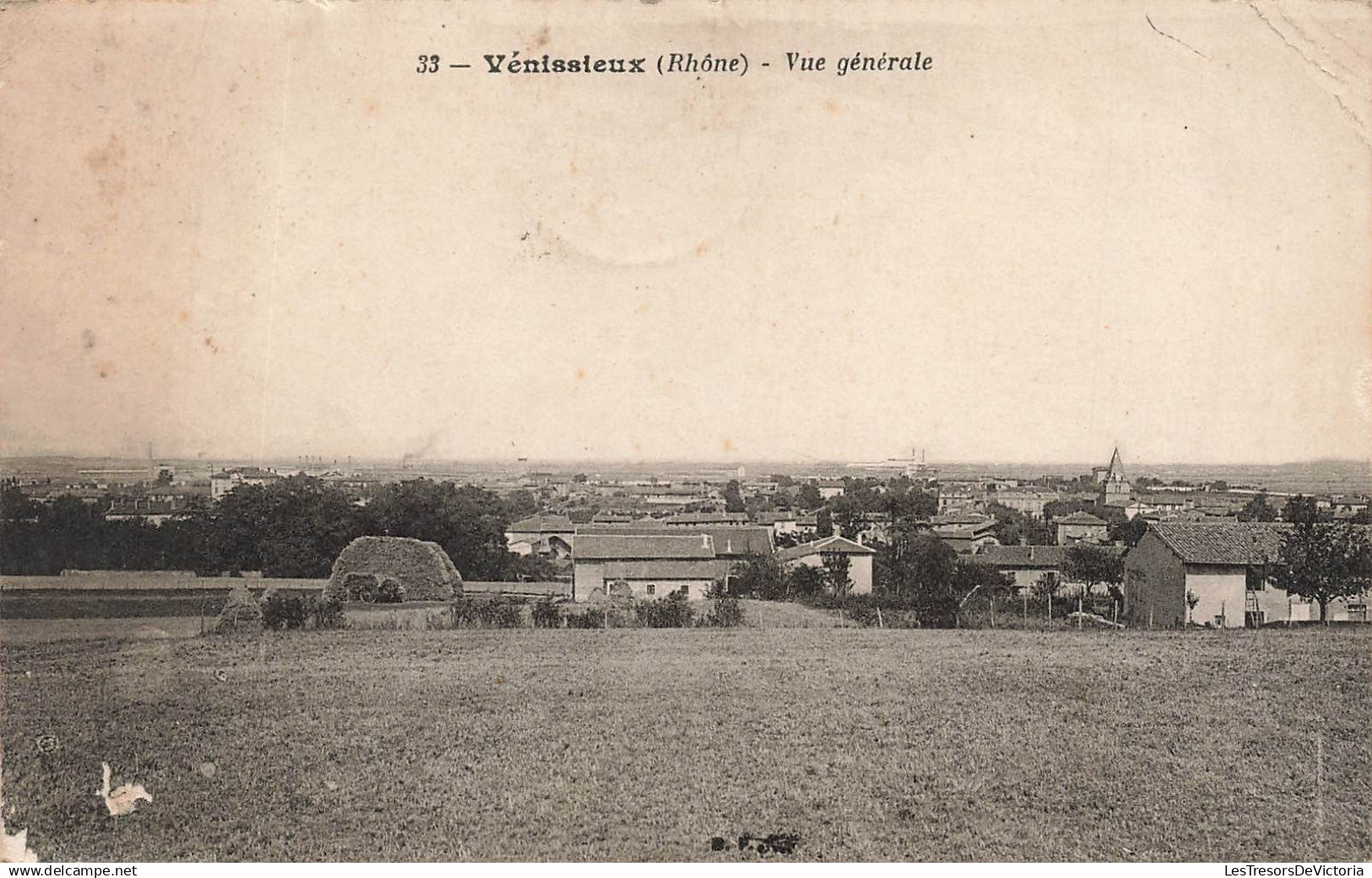 FRANCE - Vénissieux - Vue générale - Carte Postale Ancienne