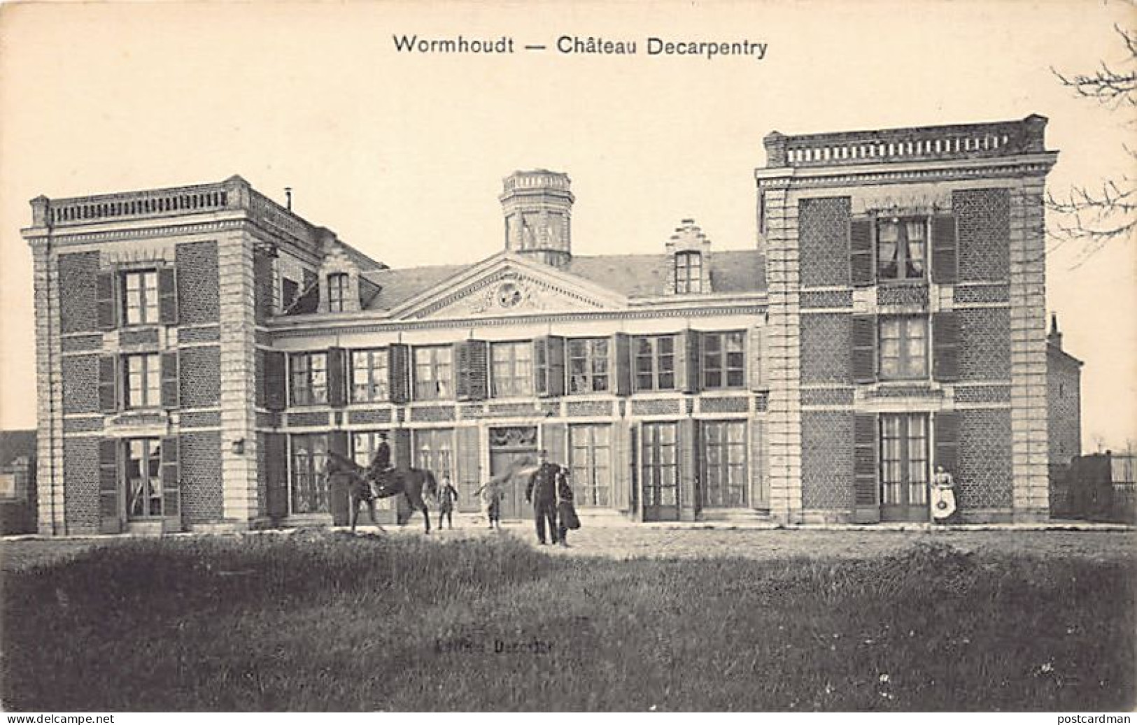 France - WORMHOUDT Wormhout (59) Château Decarpentry - Ed. Decoster