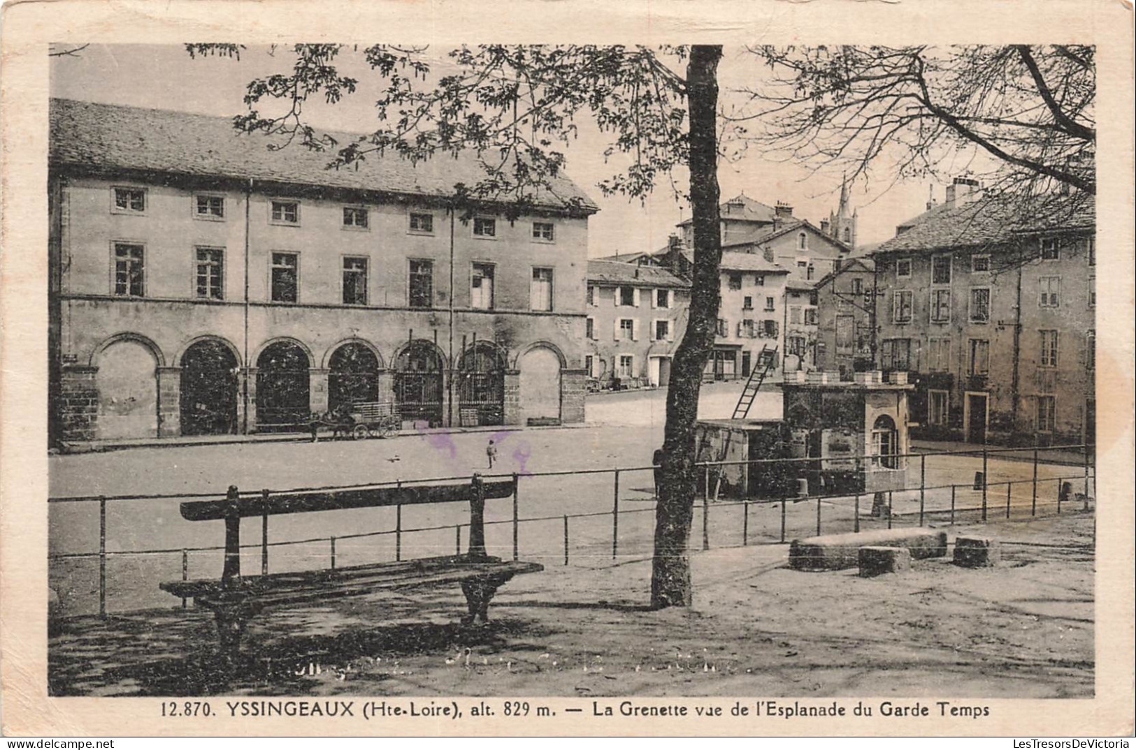 FRANCE - Yssingeaux - Grenette - Vue de l Esplanade du Garde Temps - CPA