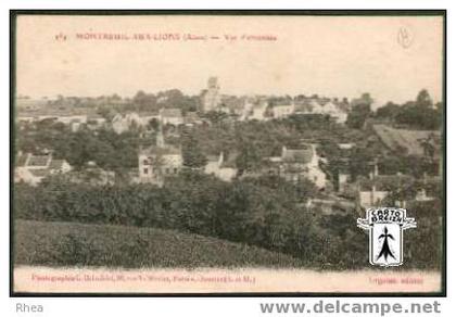 02 Montreuil-aux-Lions - 464  MONTREUIL-AUX-LIONS (Aisne) - Vue d'ensemble - cpa
