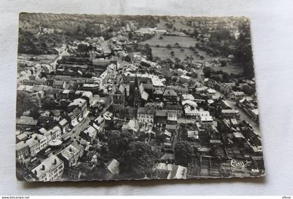 Cpm 1957, le Nouvion en Thierache, vue aérienne, route Nationale, côté Sud, Aisne 02