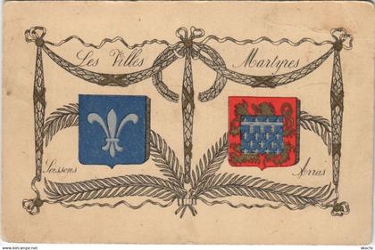 CPA Les villes martyres (158965)