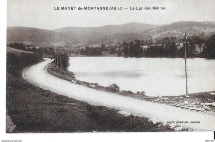 CPA LE MAYET-de-MONTAGNE -lac des moines