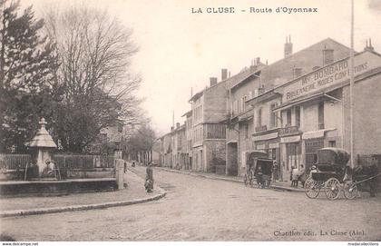 La  Cluse  (05 - Hautes-Alpes) Dévoluy - Route d'Oyonnax - attelages