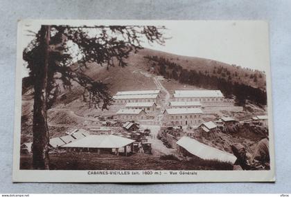 Cabanes Vieilles, vue générale, Alpes Maritimes 06