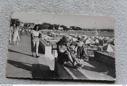 C838, Cpsm, Juan les pins, la plage, Alpes maritimes 06