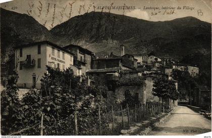 CPA Alpes-Maritimes LANTOSQUE, Intérieur du Village (617331)