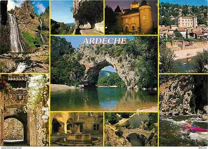 07 - Ardèche - Multivues - Flamme Postale de Bourg Saint Andéol - CPM - Voir Scans Recto-Verso