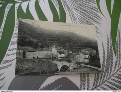 CPA 07 Ardèche Saint Christol vue générale