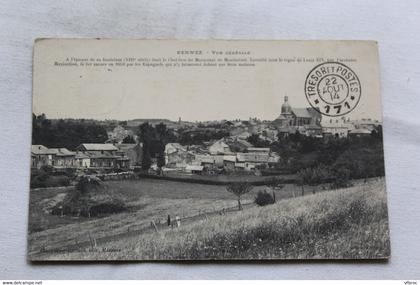 Cpa 1914, Renwez, vue générale, Ardennes 08