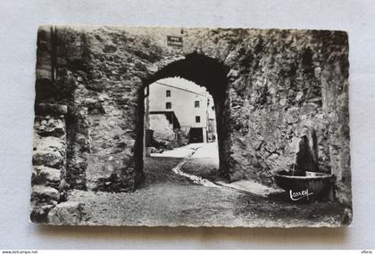 cpsm 1959, Tarascon sur Ariège, porte d'Espagne, Ariège 09