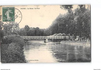 PAYNS - La Seine - Le Pont - Roblin - très bon état
