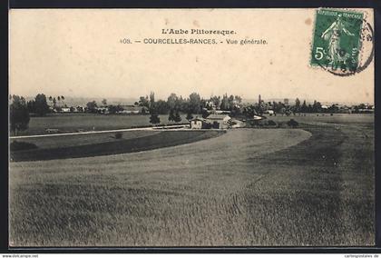 CPA Courcelles-Rances, Vue générale
