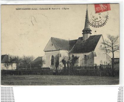 Saint nabord - l'église