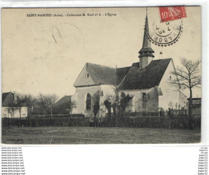 Saint nabord - l'église