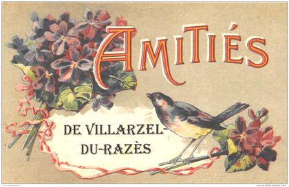 11 - AUDE / Fantaisie Moderne - CPM - Format 9 x 14 cm - VILLARZEL DU RAZES