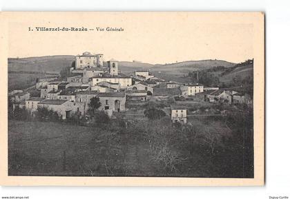 VILLARZEL DU RAZES - Vue générale - très bon état