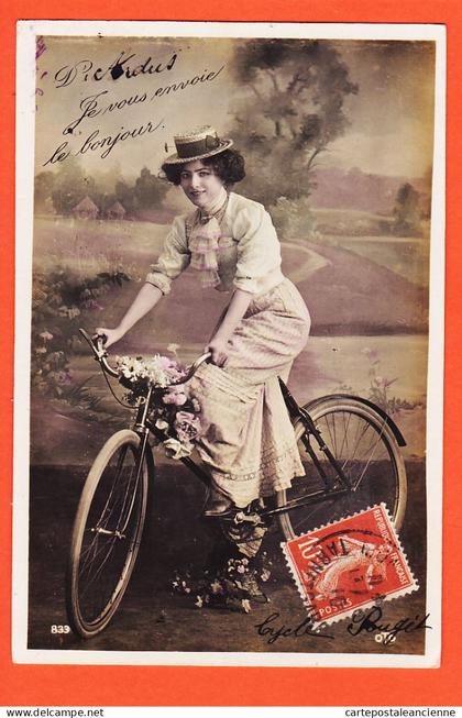 12749 /  ◉ Peu Commun De ARDUS Aveyron Envoie BONJOUR CYCLISTE Bicyclette Cycle POUGET à COYNE Perayrols Bressols