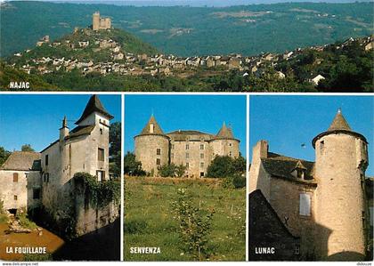 Carte Postale - 12 - Aveyron - Gorges de l'Aveyron - Multivues - CPM - Flamme Postale de Berlaimont - Voir Scans Recto-V