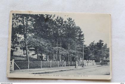 Franceville plage, avenue de Paris, Calvados 14