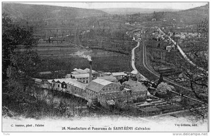MANUFACTURE ET PANORAMA DE SAINT-REMY 1914