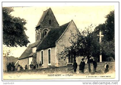 T 236 / CPA   SAINT   REMY  (14)     L' EGLISE