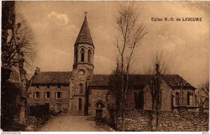 CPA AK LESCURE - Église de N.-D. de LESCURE (480129)