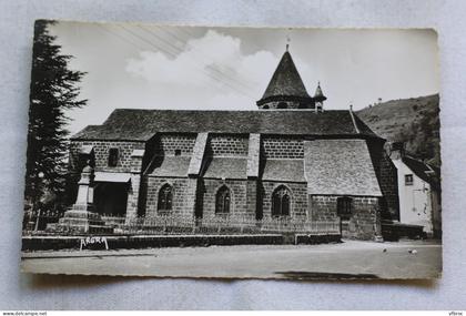 Cpsm, Fontanges, l'église, Cantal 15