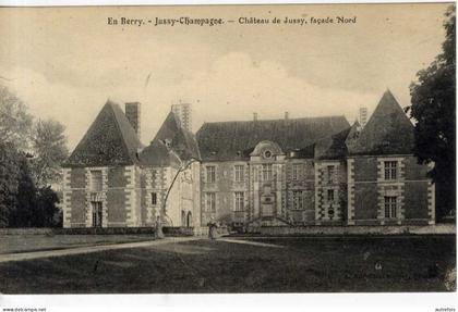 18  JUSSY CHAMPAGNE  CHATEAU DE JUSSY FACADE NORD