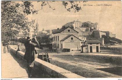 Carte Postale Ancienne de CALVI