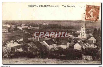 CPA Gurgy le Chateau Vue Generale