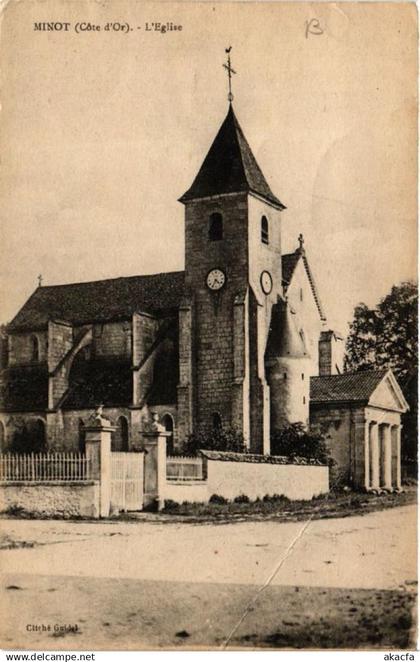 CPA Minot église (611377)