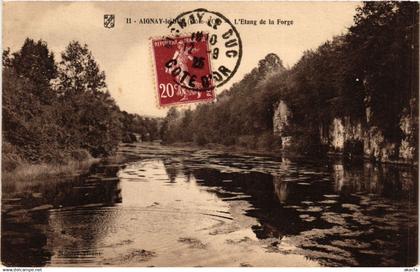 CPA Aignay-le-Duc - L'Etang de la Forge (354255)