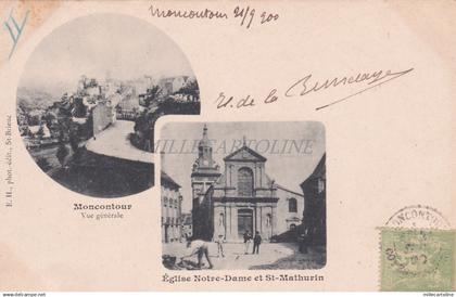 FRANCE - Moncontour - Views 1900