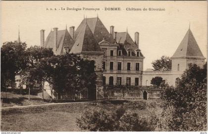 CPA Domme - Chateau de Giverzac (1081250)