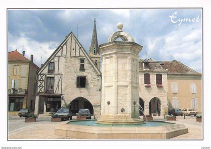EYMET . La place centrale