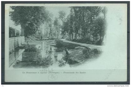 24 - La Beauronne à Agonac (Dordogne) - Promenade des Saules - Papier bleuté