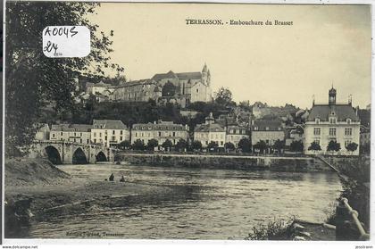 TERRASSON-LA-VILLEDIEU- EMBOUCHURE DU BRASSET