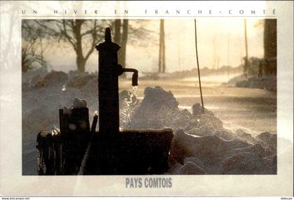 Carte Postale - 25 - Franche-comté - Un hiver en franche-comté - pays comtois - CPM - Voir Scans Recto-Verso