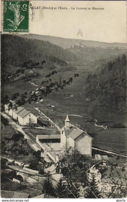 CPA GLAY BLAMONT - L'Ecole - Le Lomont et Blamont (1114761)