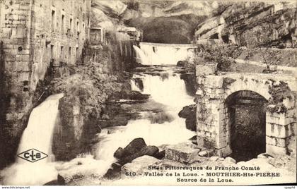 CPA Vallee de la Loue Mouthier Hte Pierre Source de la Loue