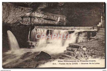 CPA Vallee de la Loue Source de la Loue