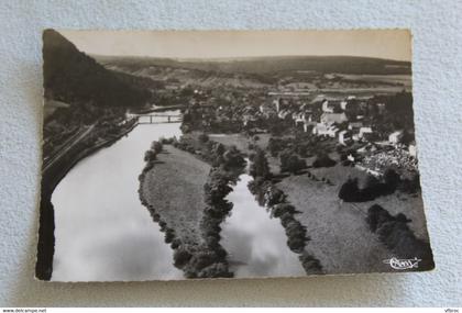 Cpm 1963, Clerval, l'ile Oudry au bord du Doubs, Doubs 25