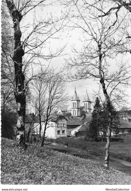 25 BOUJAILLES AA#DC053 VUE SUR EGLISE ET SON PARC BOISE