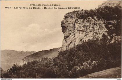 CPA GOUMOIS Les Gorges du Doubs - Rocher du Singe a Goumois (1115940)