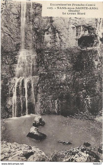 Excursion en Franche-Comté - Nans-sous-Sainte-Anne - Le Creuv Biard