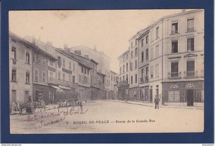 CPA [26] Drôme > Bourg-de-Péage écrite