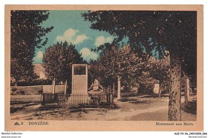 AUZP3-0224-26 - DONZERE - Monument aux morts