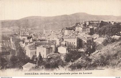 donzère * vue générale du village , prise du levant