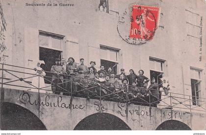DROME  LIVRON  souvenir de guerre " Ambulance de Livron 1914 "